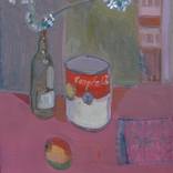 Cherry blossoms. A can from America by Janusz Gałuszka