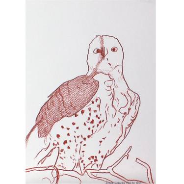 Original Expressionism Animal Drawings by Liebner-Anthony Studio