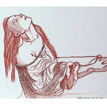 Original Contemporary People Drawings by Liebner-Anthony Studio
