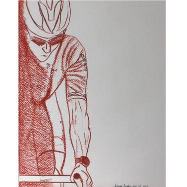 Original Expressionism Sport Drawings by Liebner-Anthony Studio