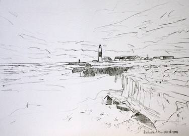 Original Contemporary Landscape Drawings by Liebner-Anthony Studio