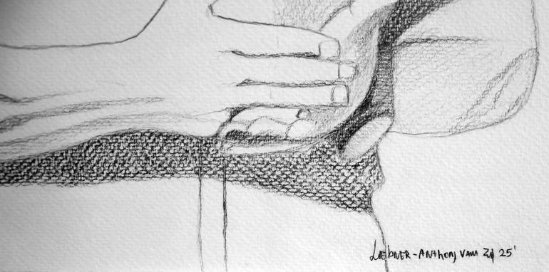 Original Figurative People Drawing by Liebner-Anthony Studio