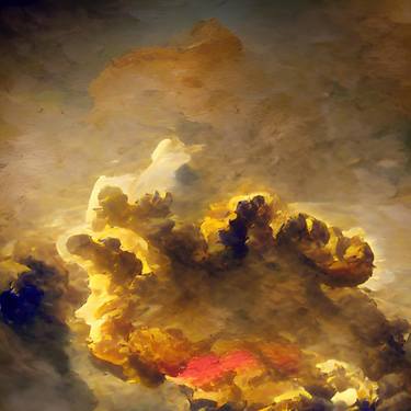 Digital Clouds No 18 - Limited Edition of 1 thumb