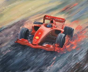 Original Contemporary Sports Painting by Sergio Nikoso