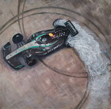 Original Contemporary Sports Painting by Sergio Nikoso
