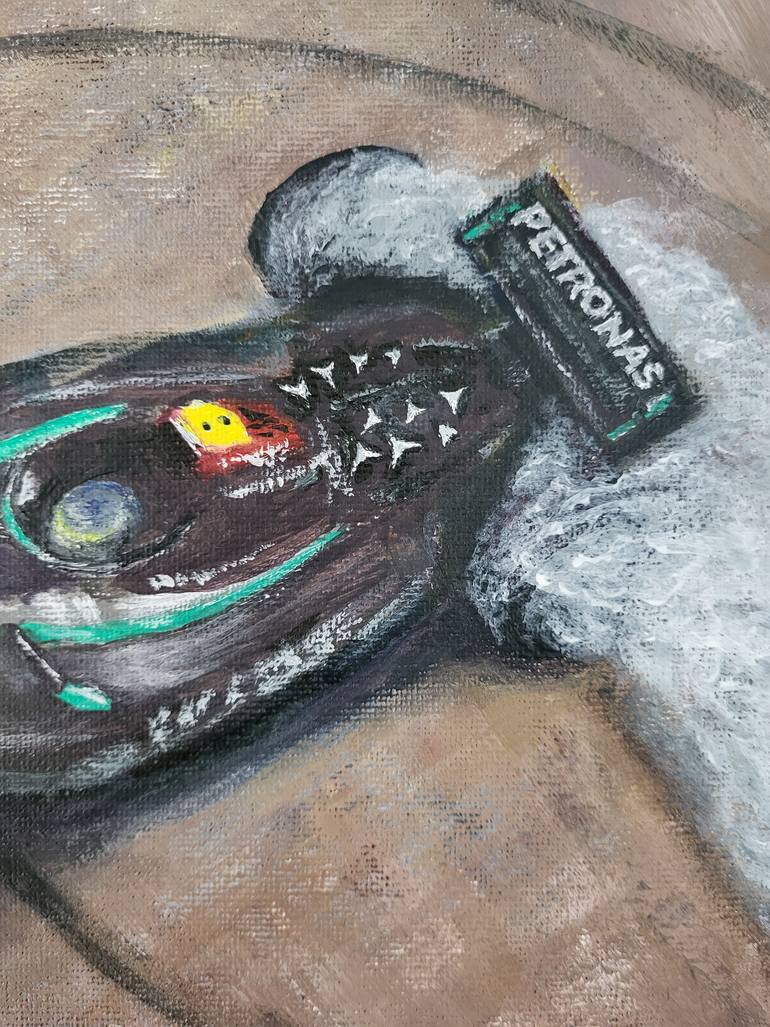 Original Contemporary Sports Painting by Sergio Nikoso