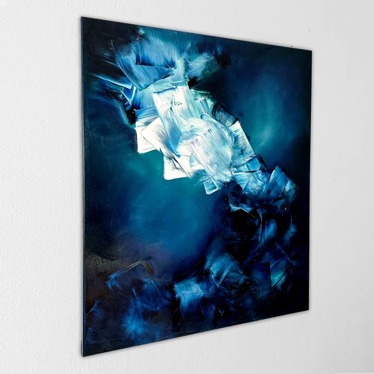Original Abstract Expressionism Abstract Painting by Rebecca Gischel