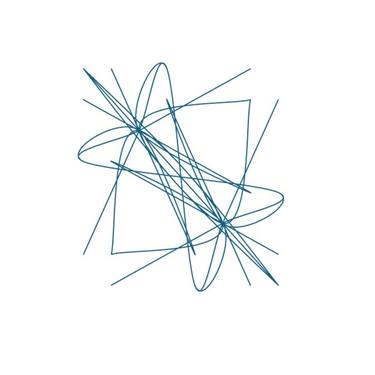 Print of Algorithmic Patterns Digital by Yousef Gab