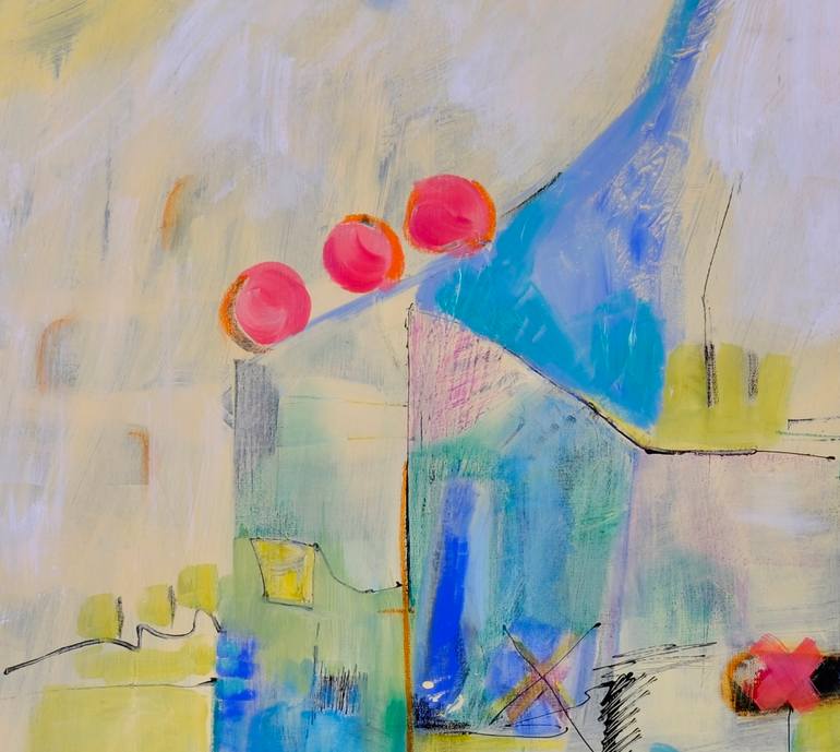 Original Abstract Expressionism Abstract Painting by Ani Kusho