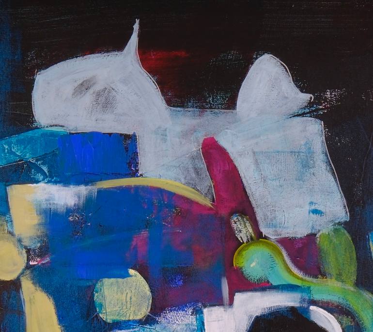 Original Abstract Expressionism Abstract Painting by Ani Kusho