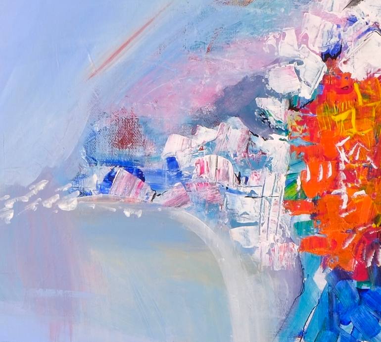 Original Abstract Expressionism Abstract Painting by Ani Kusho