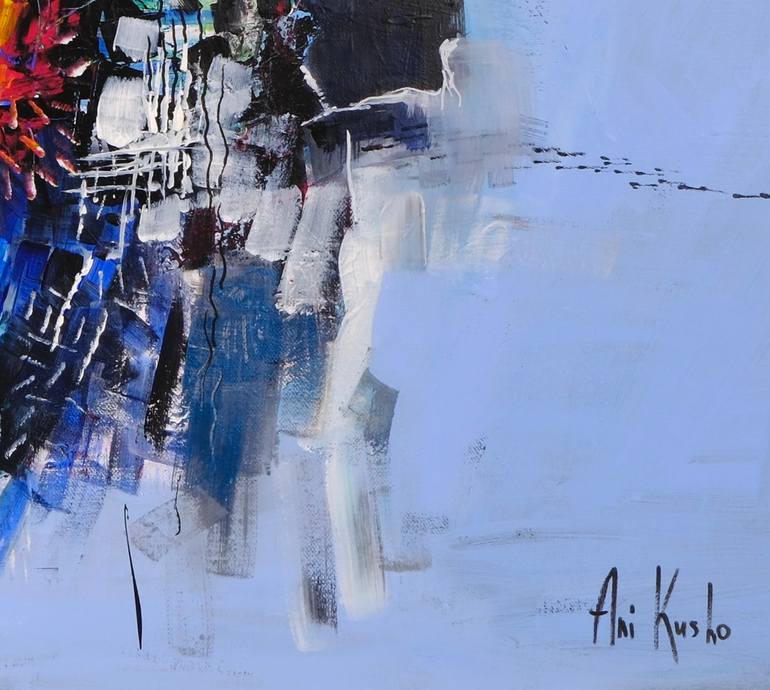 Original Abstract Expressionism Abstract Painting by Ani Kusho