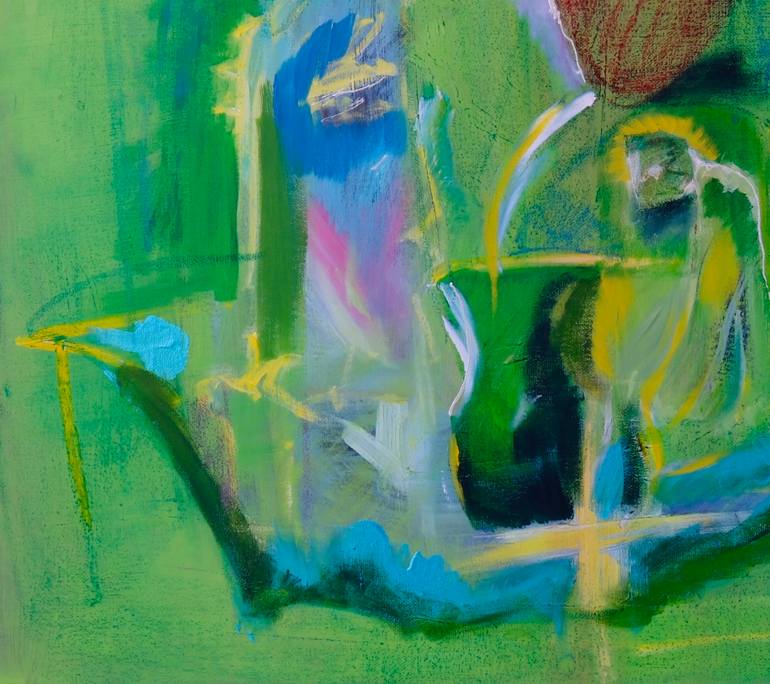Original Abstract Expressionism Abstract Painting by Ani Kusho