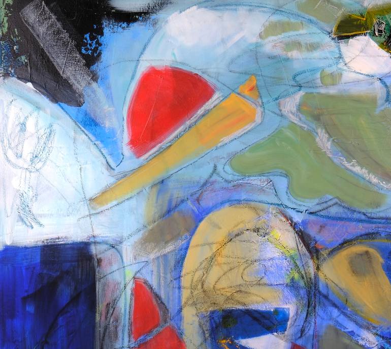 Original Abstract Expressionism Abstract Painting by Ani Kusho