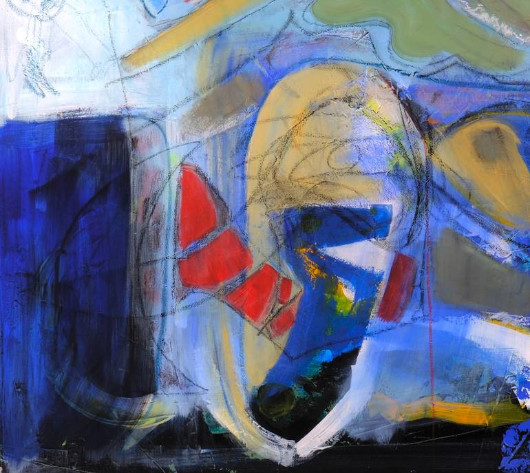 Original Abstract Expressionism Abstract Painting by Ani Kusho