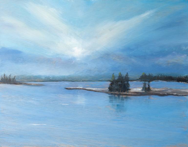 Original Realism Landscape Painting by Brinda Seymour
