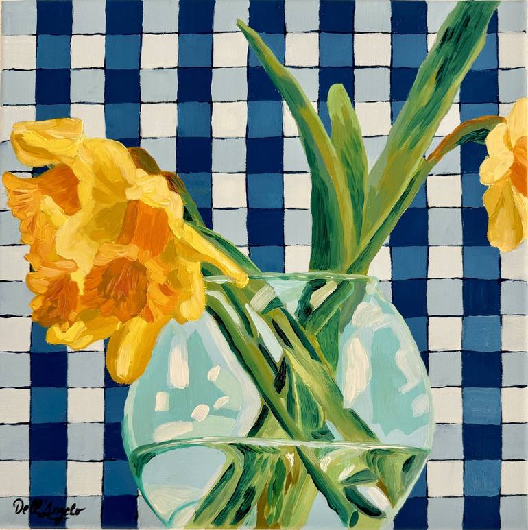 Original Impressionism Still Life Paintings by Silvina Dell'Angelo