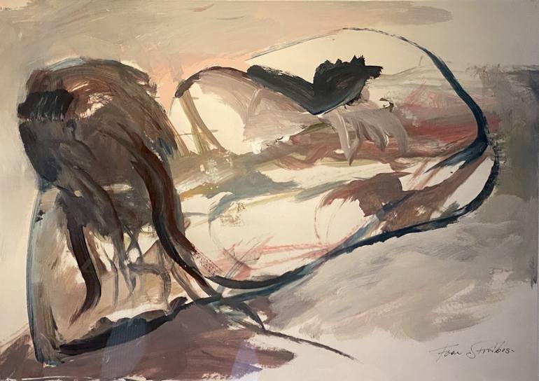 Original Expressionism Nude Paintings by Foke Stribos