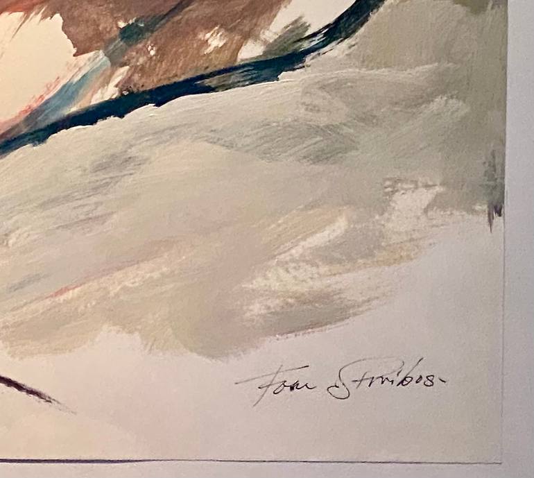Original Expressionism Nude Painting by Foke Stribos