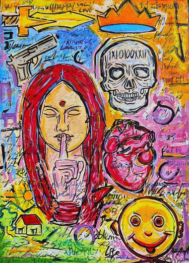 Original Abstract Love Paintings by Aditya Singh Thakur