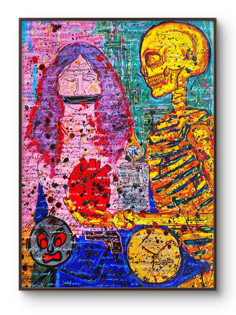 Original Abstract Fantasy Painting by Aditya Singh Thakur