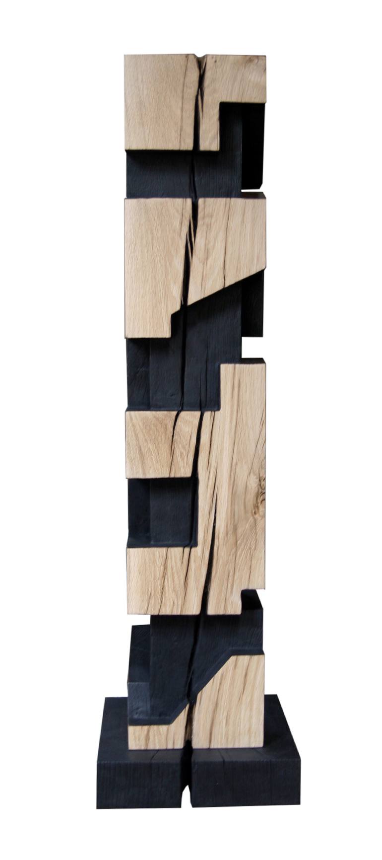 Original Geometric Abstract Sculpture by Alban Lanore