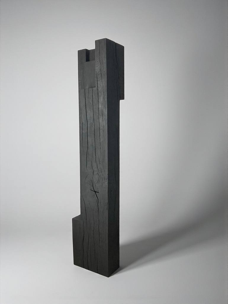 Original Geometric Abstract Sculpture by Alban Lanore