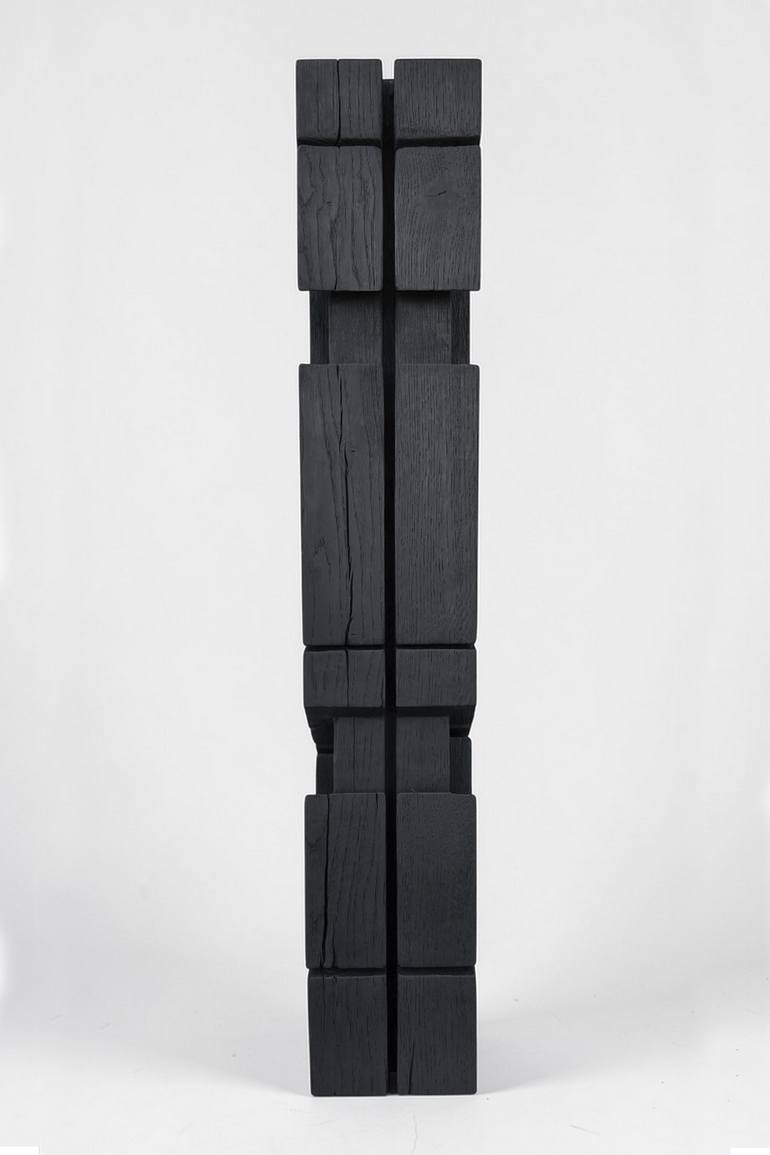 Original Geometric Abstract Sculpture by Alban Lanore