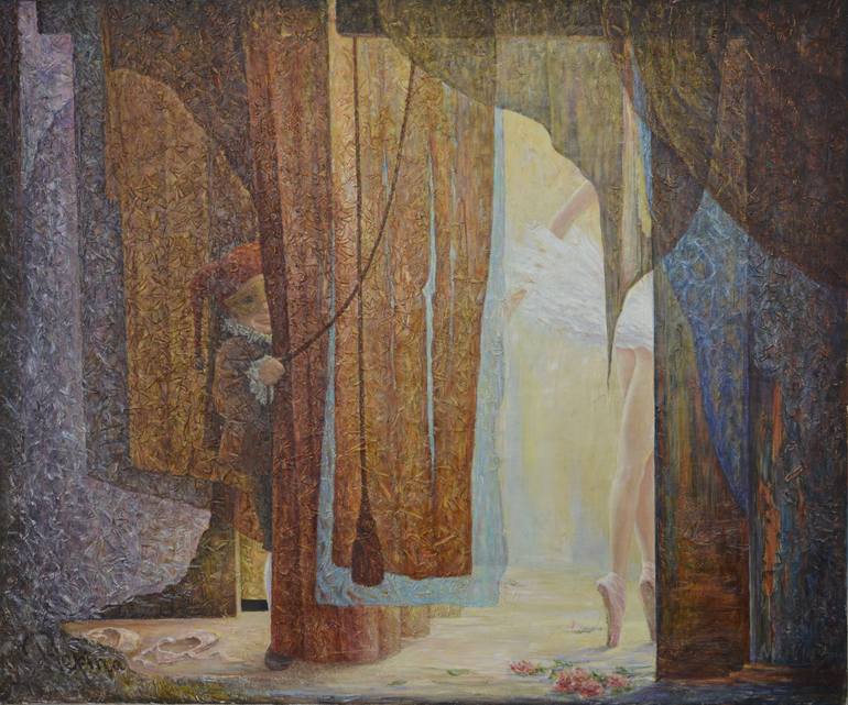 Original Symbolism Children Paintings by Tamara Repina