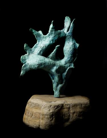 Original Symbolism Nature Sculpture by Dario Panzica Pan