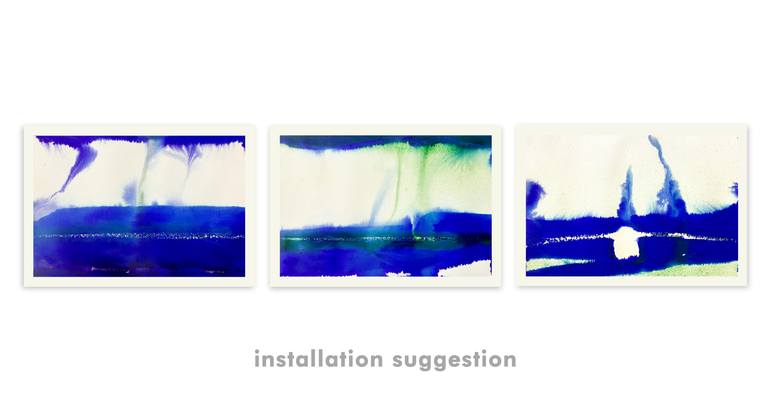 Original Abstract Landscape Painting by Ferruccio Ascari