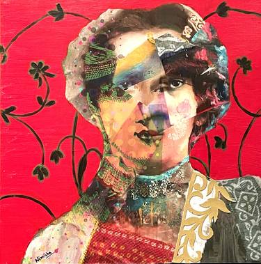 Original Conceptual Abstract Mixed Media by Nimisha Doongarwal