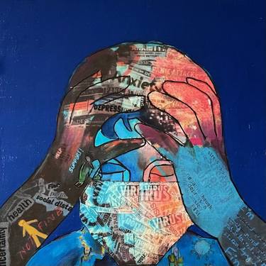 Original Conceptual Abstract Mixed Media by Nimisha Doongarwal