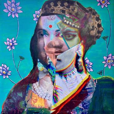 Original Conceptual Abstract Mixed Media by Nimisha Doongarwal