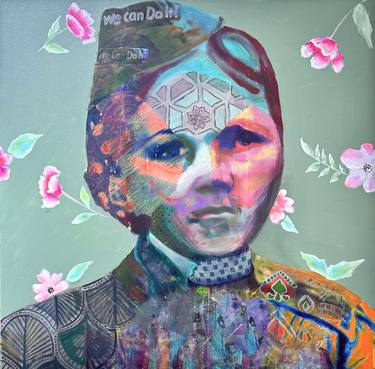 Original Conceptual Abstract Mixed Media by Nimisha Doongarwal