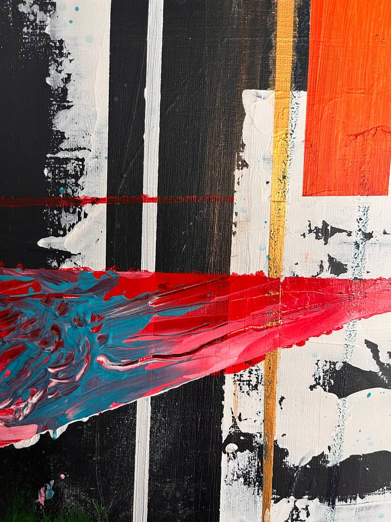 Original Abstract Expressionism Abstract Painting by Christopher Brocklebank