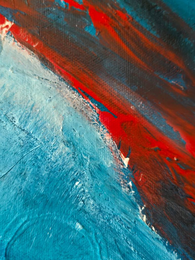 Original Contemporary Abstract Mixed Media by Daniela Tanic
