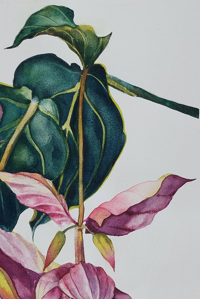 Original Contemporary Botanic Painting by Irina Chernitsky
