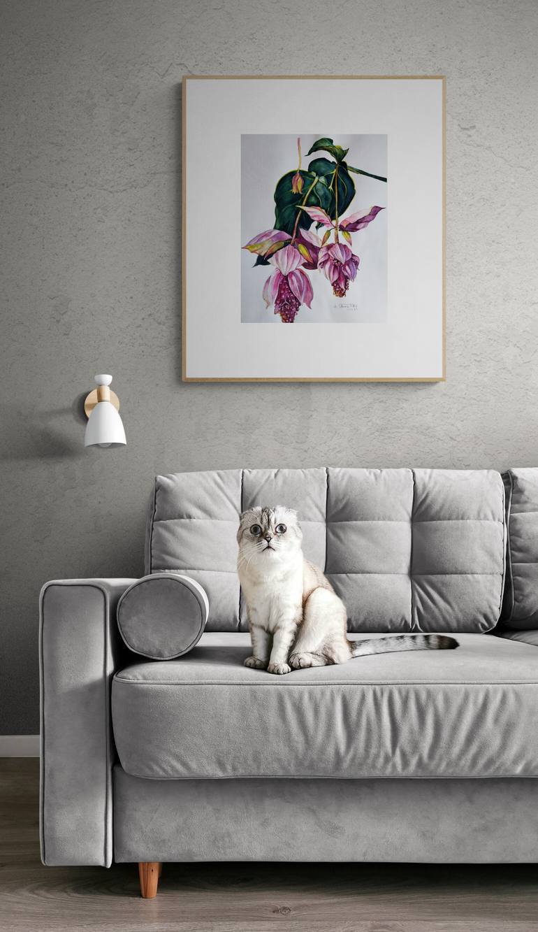 Original Contemporary Botanic Painting by Irina Chernitsky