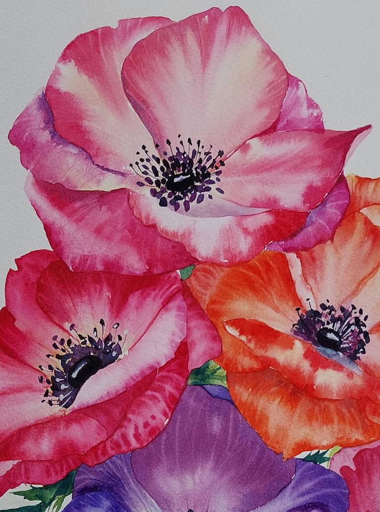 Original Realism Botanic Painting by Irina Chernitsky