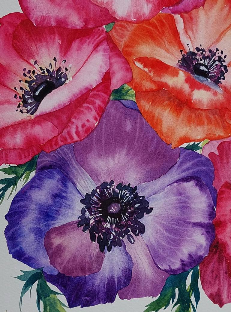 Original Realism Botanic Painting by Irina Chernitsky