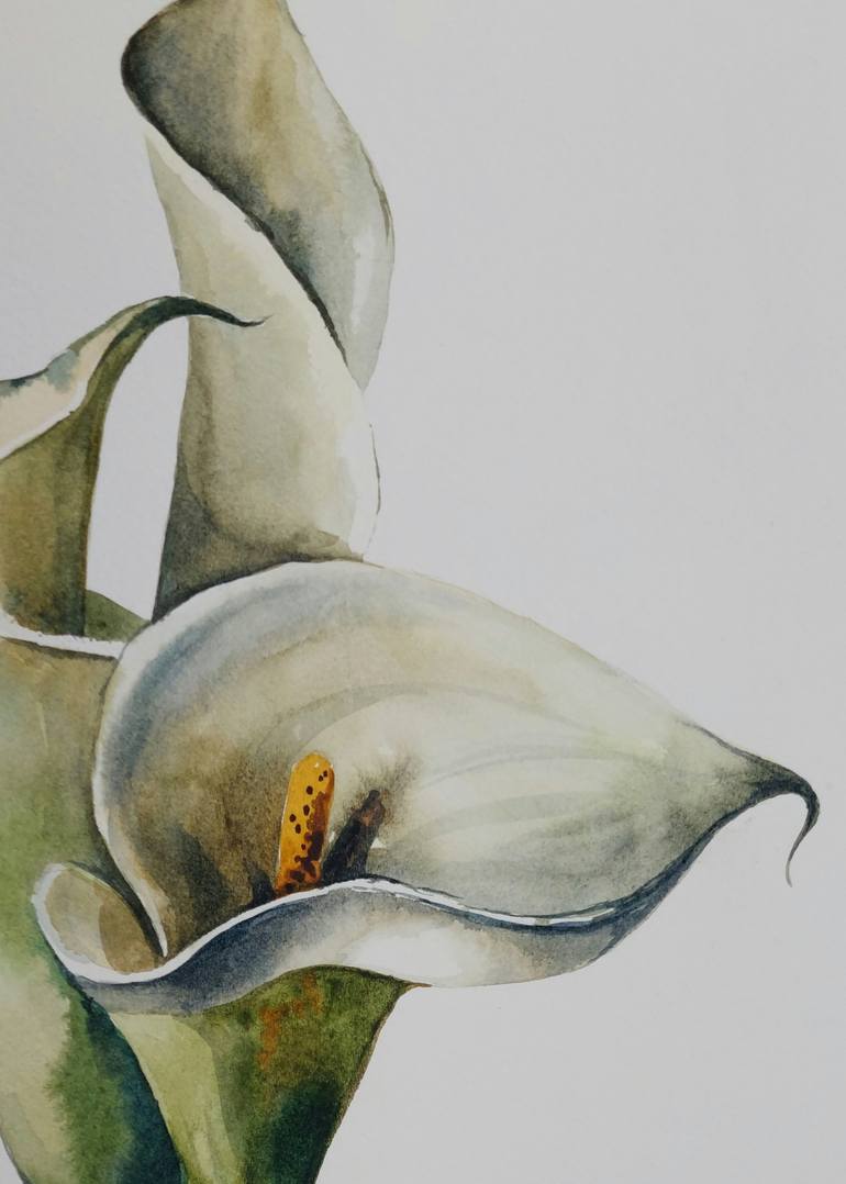 Original Contemporary Floral Painting by Irina Chernitsky