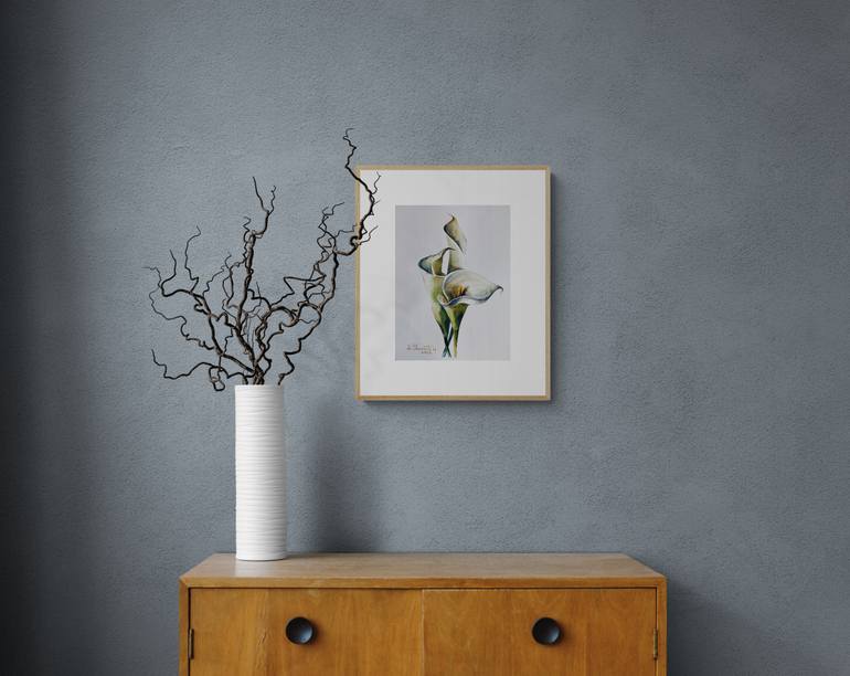 Original Contemporary Floral Painting by Irina Chernitsky