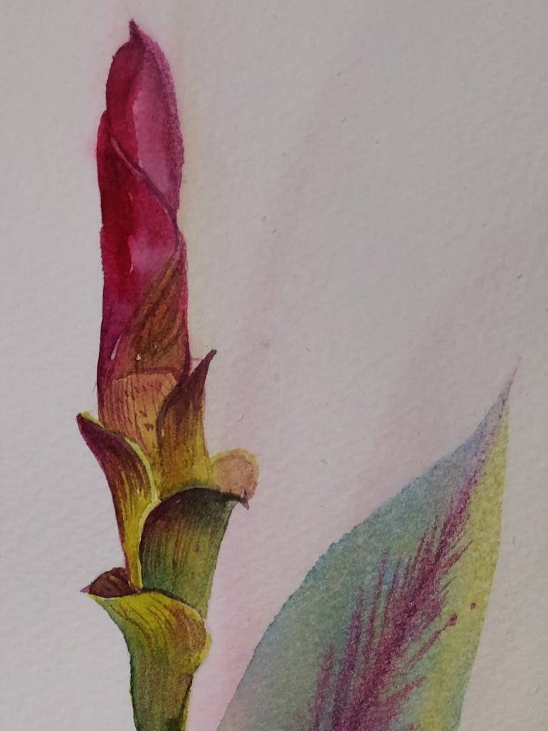 Original Contemporary Botanic Painting by Irina Chernitsky