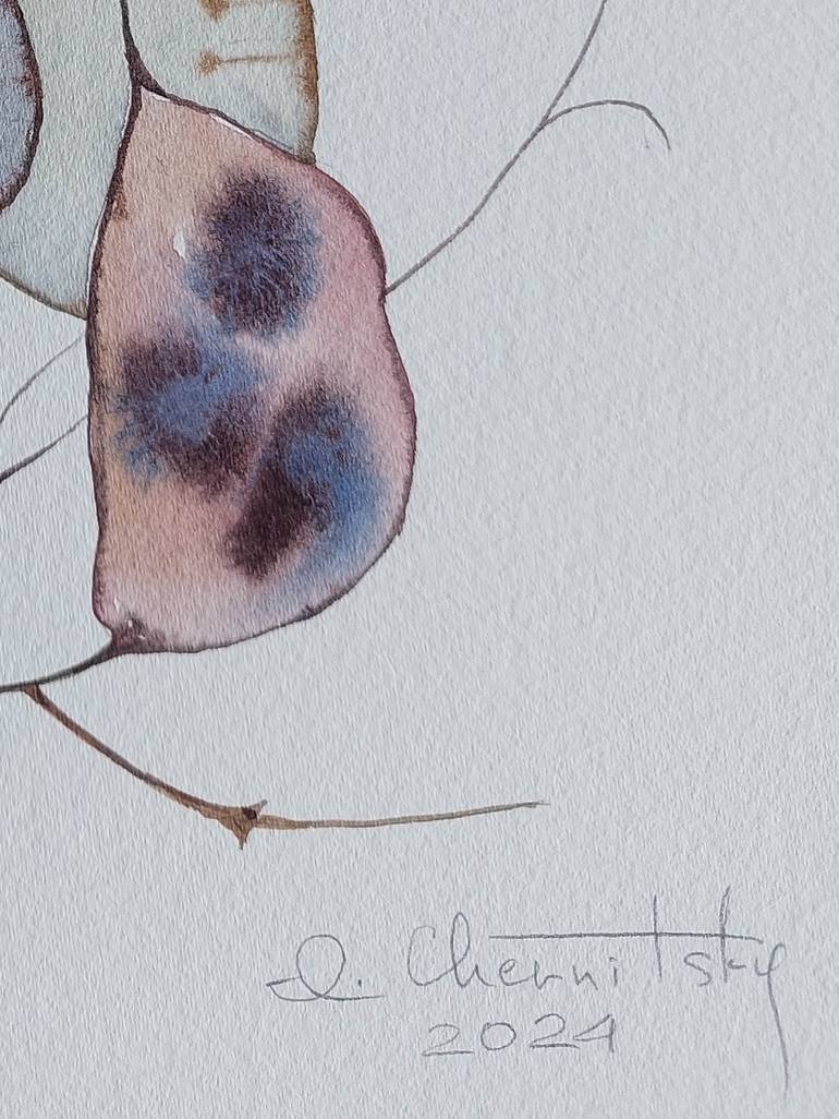Original Illustration Botanic Painting by Irina Chernitsky