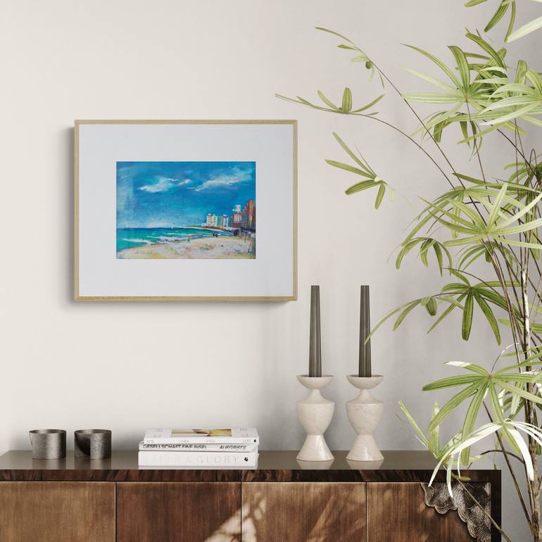 Original Contemporary Beach Painting by Irina Chernitsky