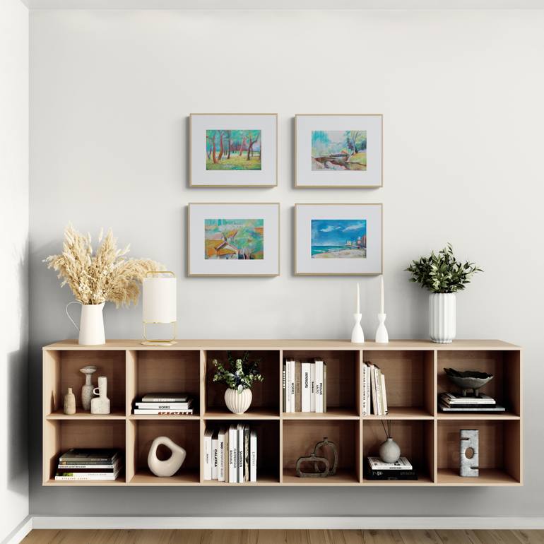 Original Contemporary Beach Painting by Irina Chernitsky