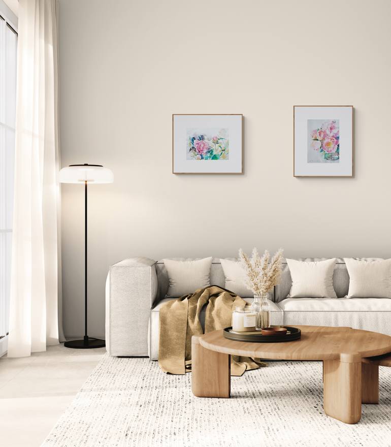 Original Contemporary Floral Painting by Irina Chernitsky