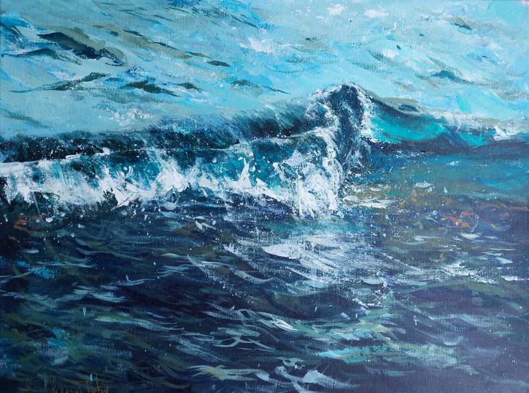 Print of Contemporary Landscape Paintings by Irina Chernitsky