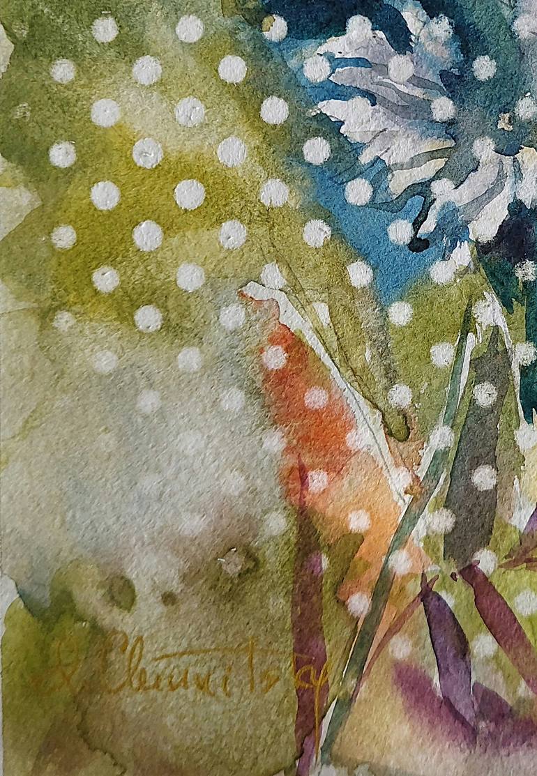 Original Contemporary Botanic Painting by Irina Chernitsky